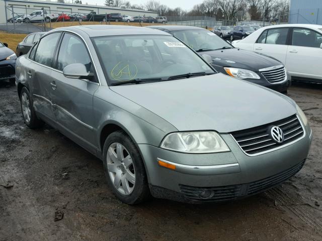 WVWAD63B95E021125 - 2005 VOLKSWAGEN PASSAT GLS GRAY photo 1