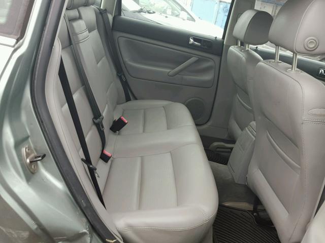 WVWAD63B95E021125 - 2005 VOLKSWAGEN PASSAT GLS GRAY photo 6