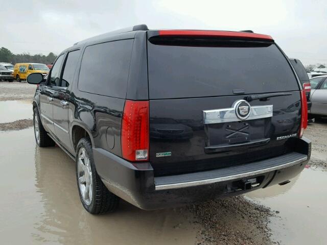 1GYS3JEF8BR274848 - 2011 CADILLAC ESCALADE E BLACK photo 3