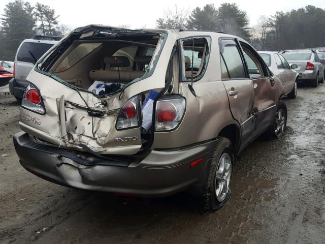 JTJGF10UX30153749 - 2003 LEXUS RX 300 TAN photo 4