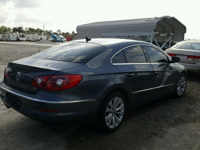 WVWML7AN2AE524928 - 2010 VOLKSWAGEN CC SPORT GRAY photo 4