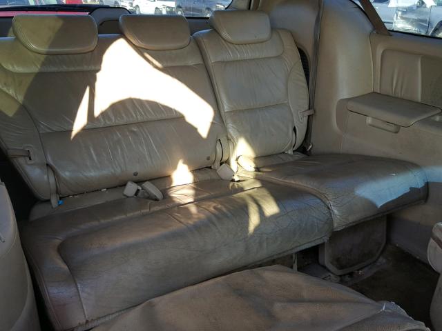 5FNRL38726B425716 - 2006 HONDA ODYSSEY EX WHITE photo 9