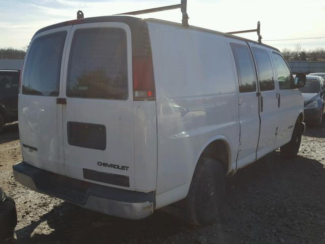 1GCGG25R311102451 - 2001 CHEVROLET EXPRESS G2 WHITE photo 4