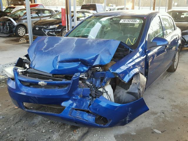 1G1AL52FX57512396 - 2005 CHEVROLET COBALT LS BLUE photo 9