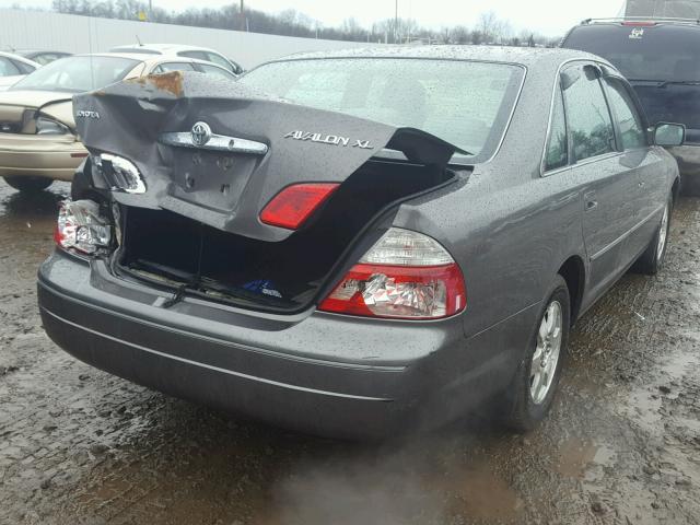 4T1BF28B93U328230 - 2003 TOYOTA AVALON XL GRAY photo 4