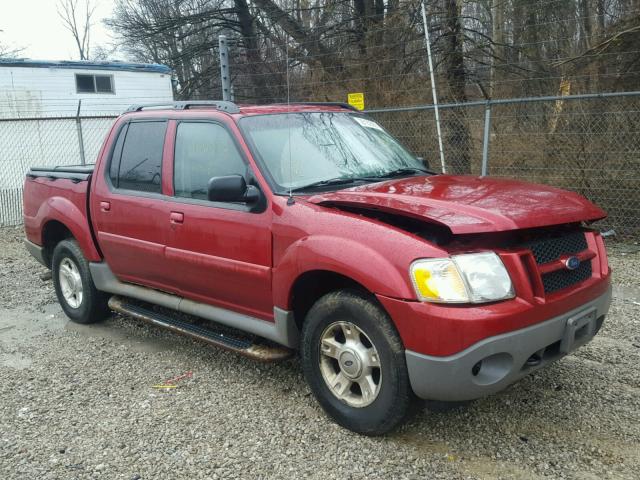 1FMZU77E13UA37928 - 2003 FORD EXPLORER S RED photo 1