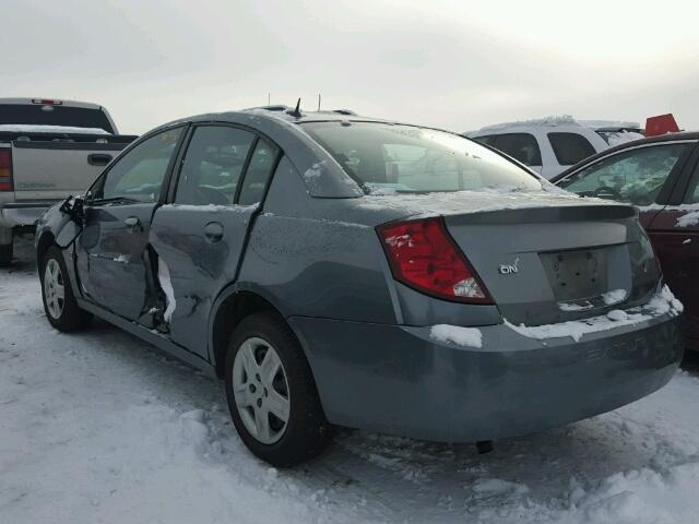 1G8AJ55F66Z181843 - 2006 SATURN ION LEVEL SILVER photo 3