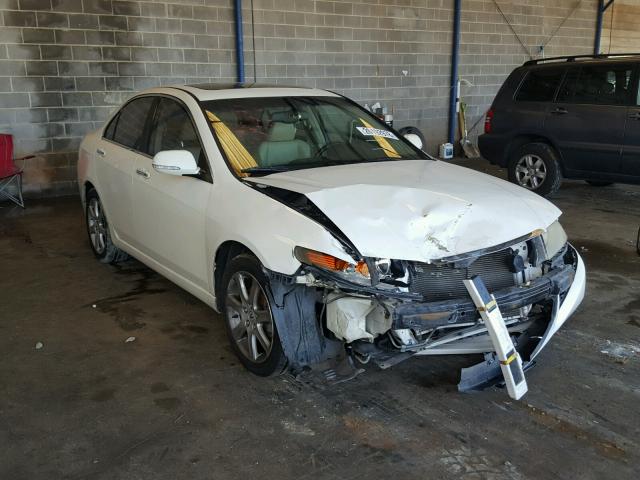 JH4CL96824C025314 - 2004 ACURA TSX WHITE photo 1