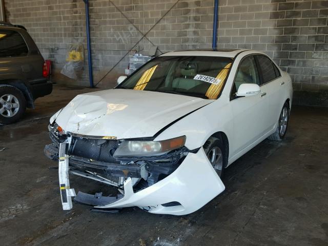 JH4CL96824C025314 - 2004 ACURA TSX WHITE photo 2