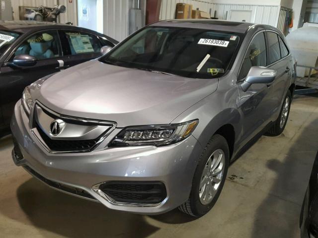 5J8TB4H3XJL004314 - 2018 ACURA RDX BASE GRAY photo 2