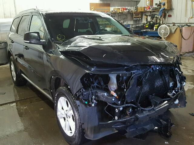 1C4RDJDG8CC118633 - 2012 DODGE DURANGO CR BLACK photo 1