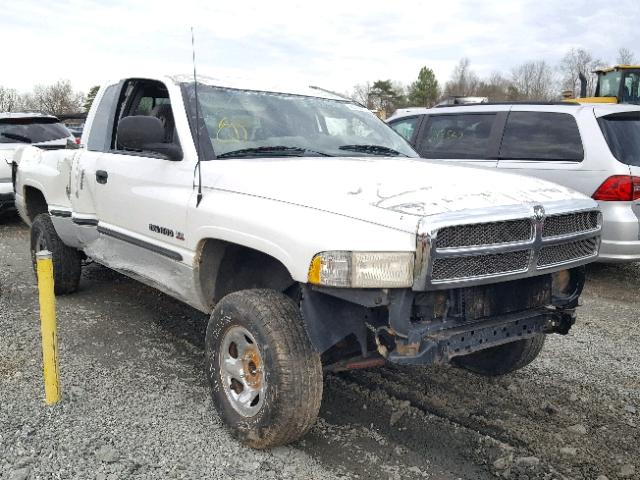 3B7HF13Z9WG188443 - 1998 DODGE RAM 1500 WHITE photo 1