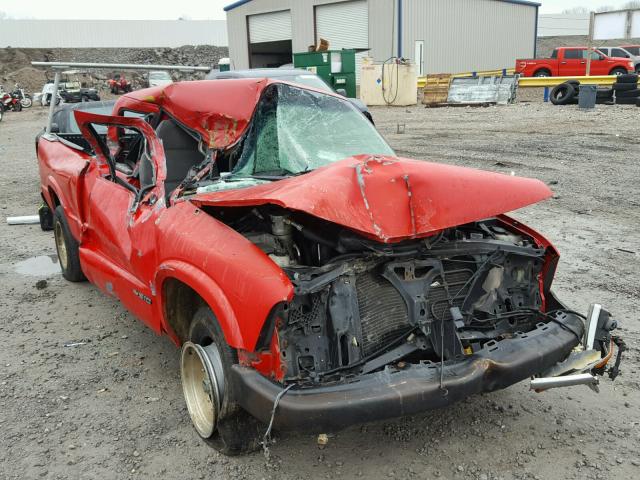 1GCCS195X28235926 - 2002 CHEVROLET S TRUCK S1 RED photo 1