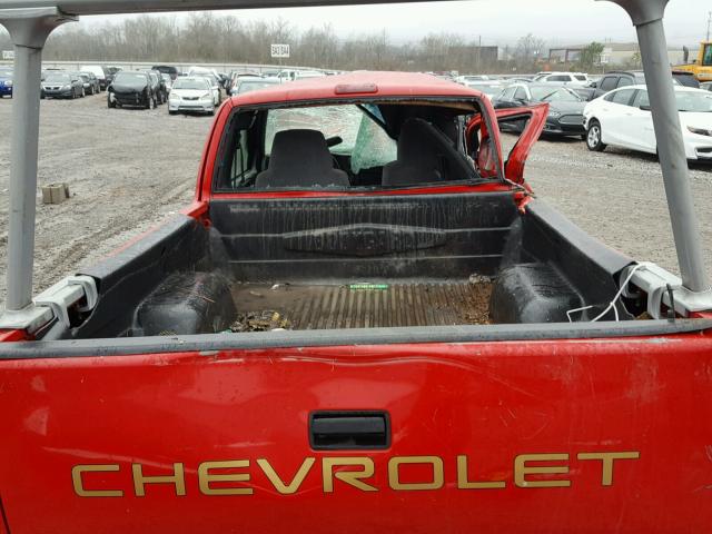 1GCCS195X28235926 - 2002 CHEVROLET S TRUCK S1 RED photo 6