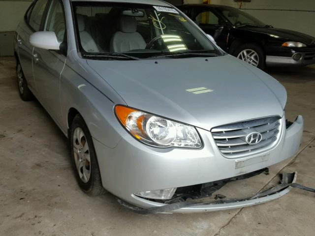 KMHDU4AD3AU005973 - 2010 HYUNDAI ELANTRA BL GRAY photo 1