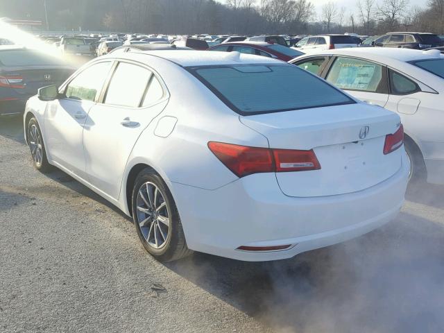 19UUB1F52JA006481 - 2018 ACURA TLX TECH WHITE photo 3