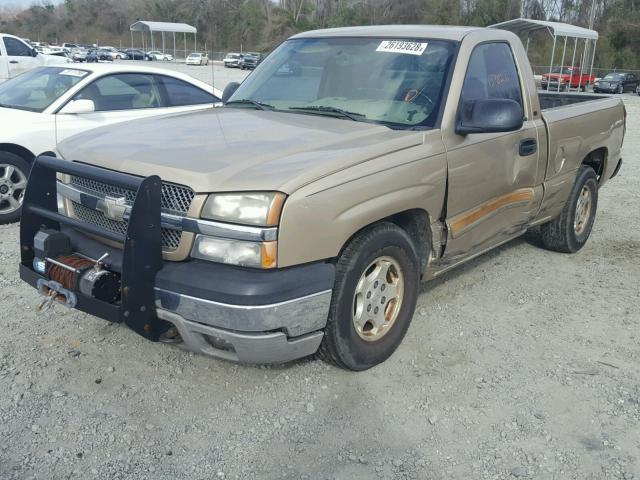 1GCEC14V94Z119708 - 2004 CHEVROLET SILVERADO BEIGE photo 2