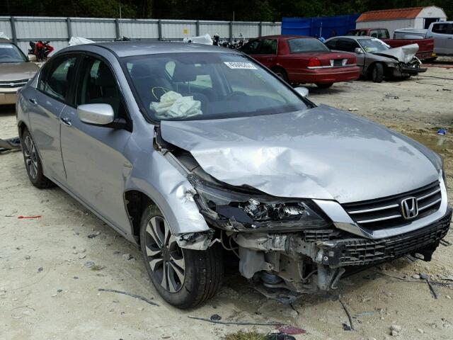 1HGCR2F30DA160459 - 2013 HONDA ACCORD LX SILVER photo 1