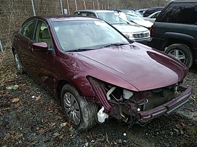 1HGCP263X9A169912 - 2009 HONDA ACCORD LX RED photo 1