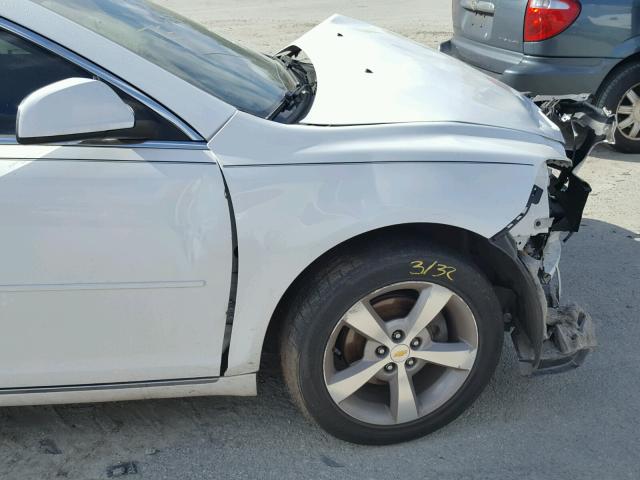 1G1ZC5E11BF121738 - 2011 CHEVROLET MALIBU 1LT 白色 照片 9