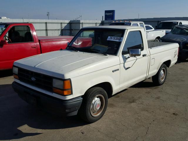 1FTCR10A3LUC20098 - 1990 FORD RANGER WHITE photo 2