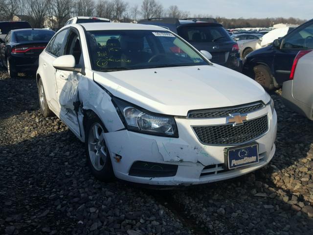 1G1PE5S97B7240254 - 2011 CHEVROLET CRUZE LT WHITE photo 1