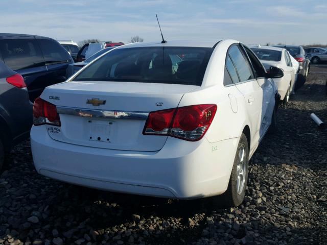 1G1PE5S97B7240254 - 2011 CHEVROLET CRUZE LT WHITE photo 4