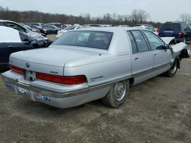 1G4BT5374NR434944 - 1992 BUICK ROADMASTER SILVER photo 4