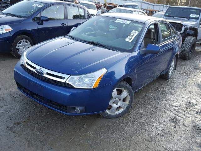 1FAHP36N79W115259 - 2009 FORD FOCUS SES BLUE photo 2