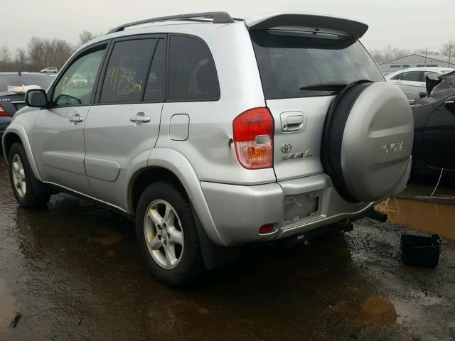 JTEHH20V936088353 - 2003 TOYOTA RAV4 GRAY photo 3