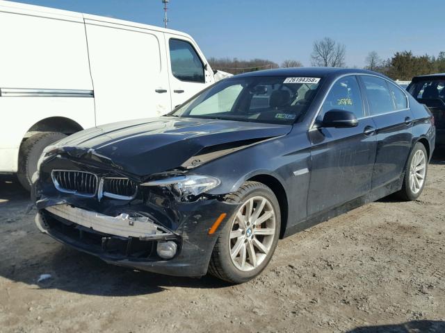 WBA5B3C52FD542482 - 2015 BMW 535 XI Қара фото 2