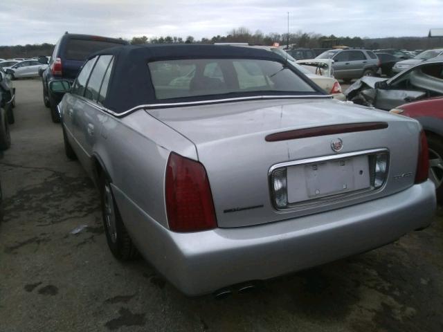 1G6KD54Y32U211430 - 2002 CADILLAC DEVILLE SILVER photo 3