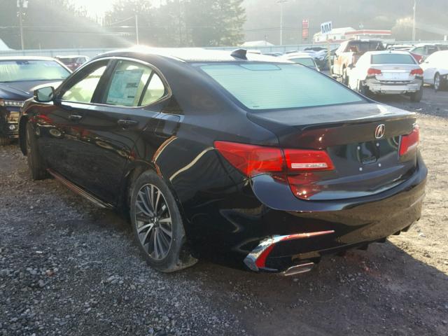 19UUB2F74JA002312 - 2018 ACURA TLX ADVANC BLACK photo 3