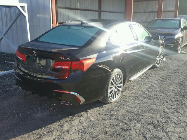 19UUB2F74JA002312 - 2018 ACURA TLX ADVANC BLACK photo 4