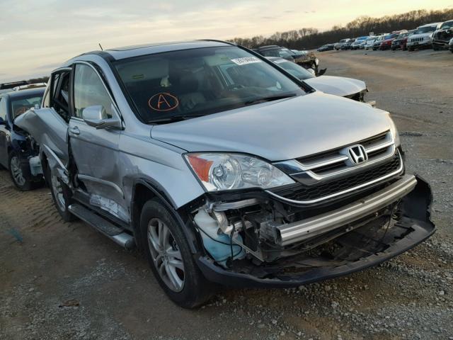 5J6RE3H73AL020961 - 2010 HONDA CR-V EXL SILVER photo 1