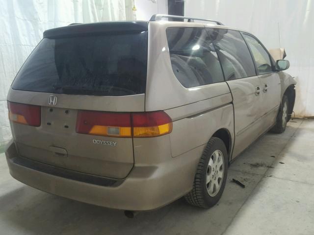 5FNRL18943B011564 - 2003 HONDA ODYSSEY EX TAN photo 4