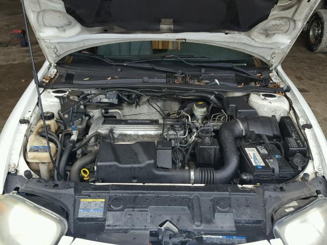 1G1JC52F347330070 - 2004 CHEVROLET CAVALIER WHITE photo 7