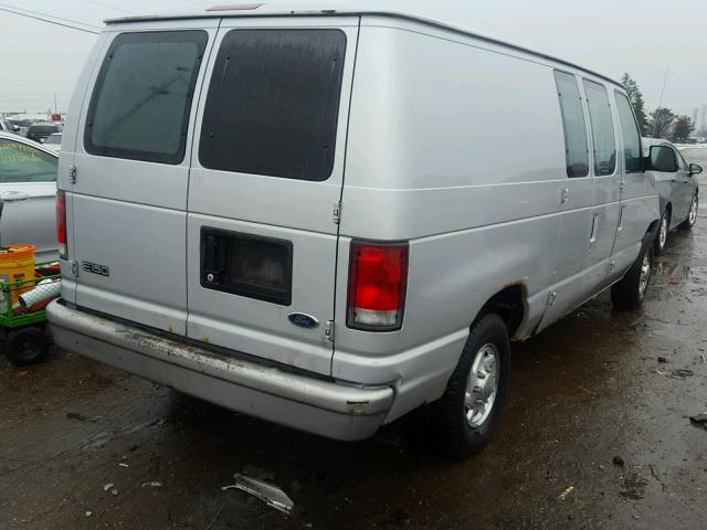 1FTRE1427XHA35091 - 1999 FORD ECONOLINE SILVER photo 4