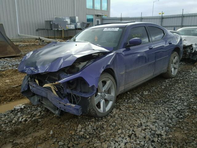 2B3LA53H17H849716 - 2007 DODGE CHARGER R/ BLUE photo 2