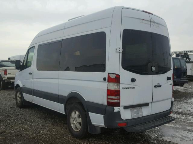 WDWPE745385245823 - 2008 DODGE SPRINTER 2 WHITE photo 3