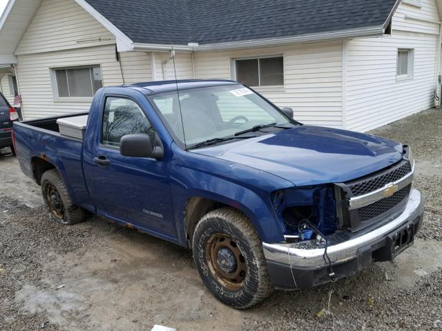 1GCCS148X58218999 - 2005 CHEVROLET COLORADO BLUE photo 1