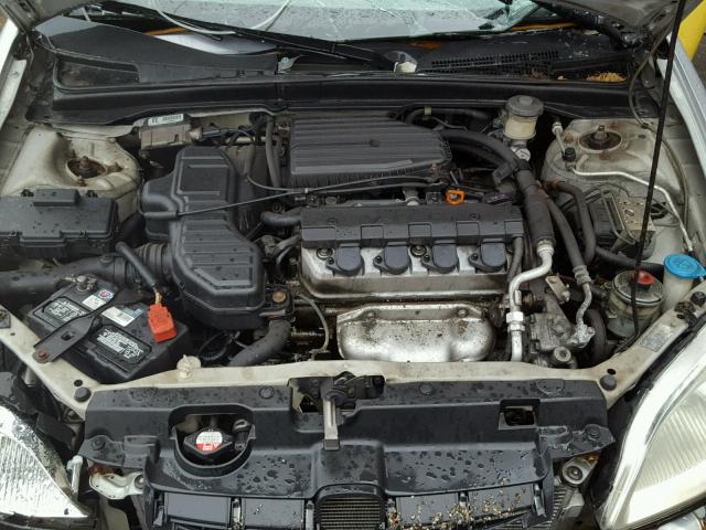 1HGEM22913L011448 - 2003 HONDA CIVIC EX Gümüş foto 7