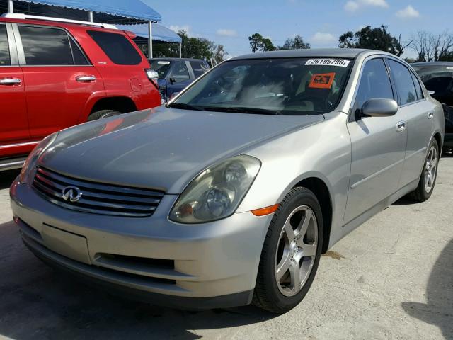 JNKCV51E93M015372 - 2003 INFINITI G35 TAN photo 2