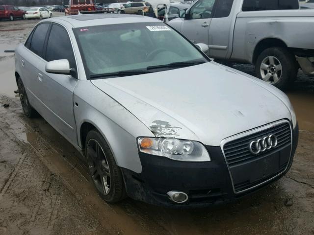 WAUAF78E47A123054 - 2007 AUDI A4 2 SILVER photo 1