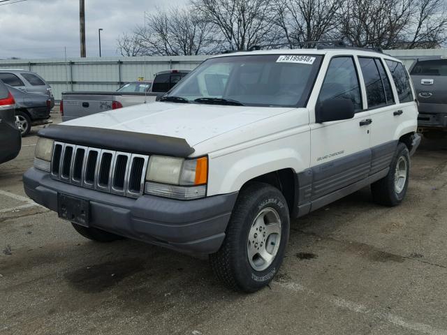 1J4GZ58S5WC371020 - 1998 JEEP GRAND CHER WHITE photo 2