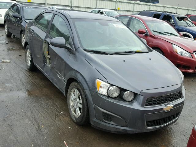 1G1JB5SH4C4215806 - 2012 CHEVROLET SONIC LS GRAY photo 1