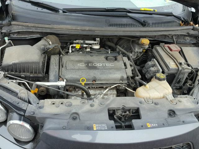 1G1JB5SH4C4215806 - 2012 CHEVROLET SONIC LS GRAY photo 7