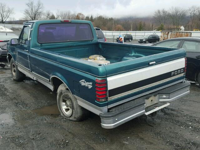 1FTEF14N2TLB54521 - 1996 FORD F150 TURQUOISE photo 3