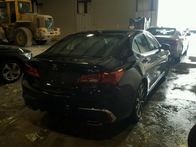 19UUB2F33JA004887 - 2018 ACURA TLX BLACK photo 4