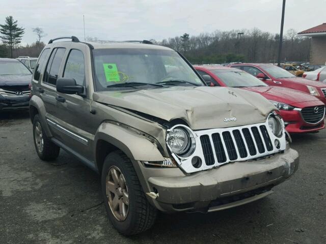 1J4GL58K15W621206 - 2005 JEEP LIBERTY LI BEIGE photo 1